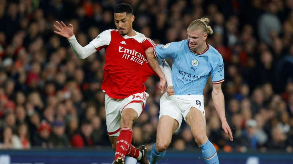 Arteta hopes injured Saliba can return for Arsenal's title run-in