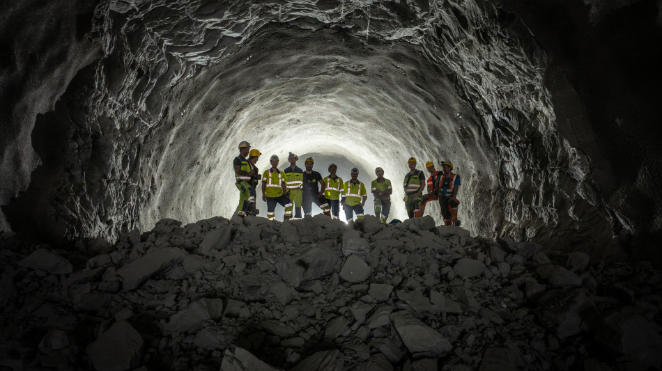 Tunnel Brennero, abbattuto diaframma nella galleria di linea est