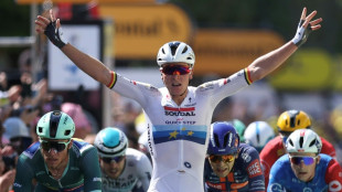 Merlier at the double as Van der Poel denied at Tour de France stage nine