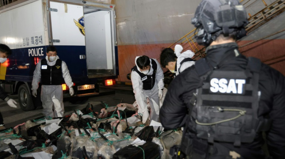 South Korea seize two tons of cocaine in largest-ever drug bust 
