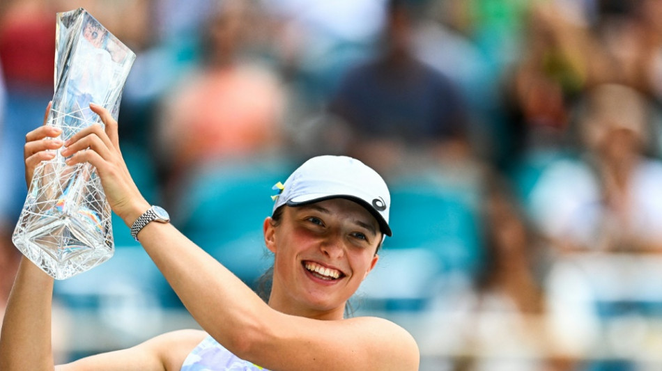 Nach "Sunshine Double": Swiatek g&ouml;nnt sich eine Pause