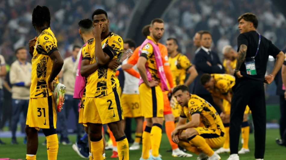 Ligue des champions: l'Inter Milan sur la mauvaise pente 