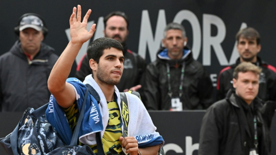 World number one Alcaraz knocked out of Italian Open