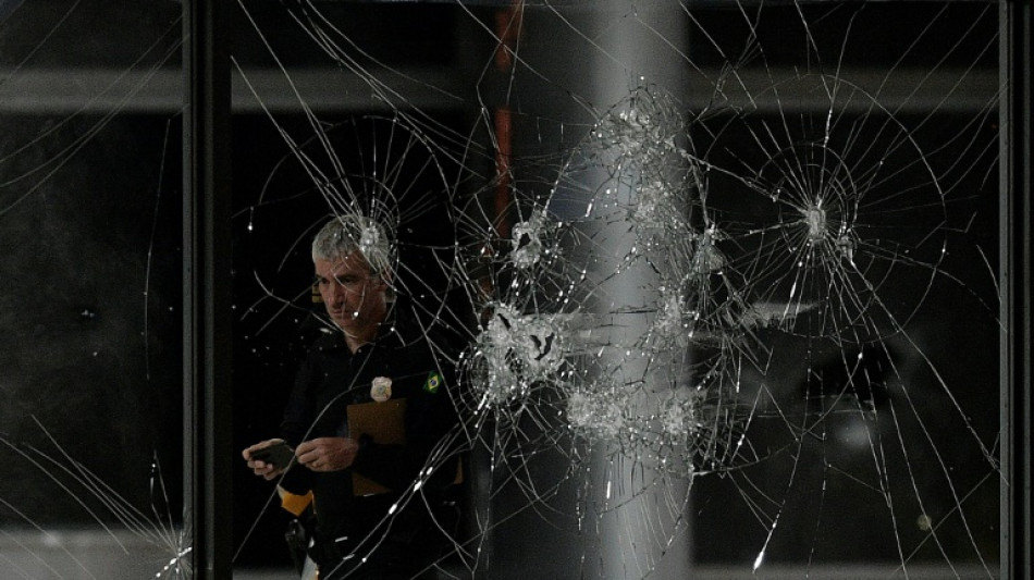 Les saccages &agrave; Brasilia, d'&eacute;normes d&eacute;g&acirc;ts pour le patrimoine