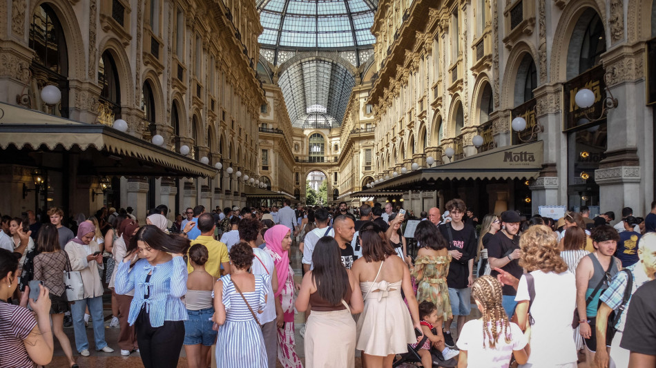 Vogue World in galleria Vittorio Emanuele a Milano settembre
