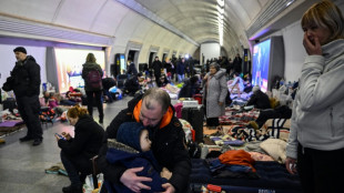 Le m&eacute;tro de Kiev, ultime refuge pour une population sous les missiles