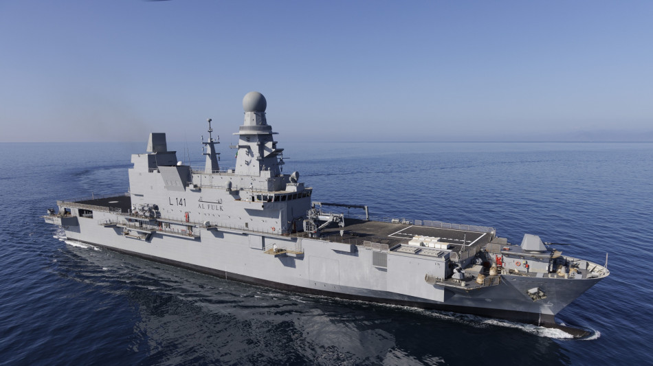 Fincantieri consegna l'unit&agrave; anfibia Lpd "Al Fulk" al Qatar