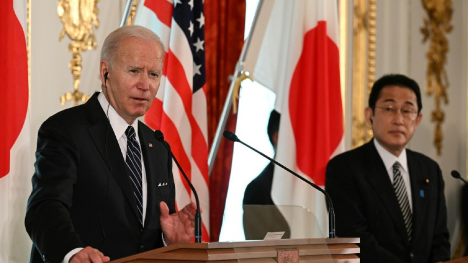 Joe Biden &agrave; Tokyo: Etats-Unis et Japon haussent le ton envers P&eacute;kin