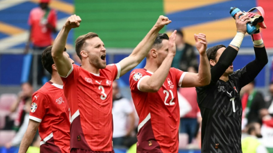 Euro-2024: victorieuse de la Hongrie 3-1, la Suisse rejoint l'Allemagne en t&ecirc;te du groupe A