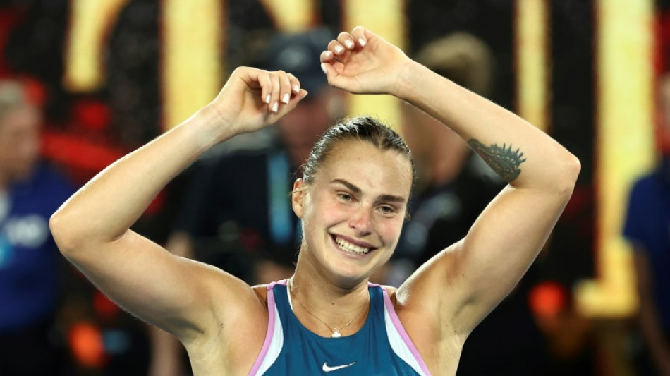 Open d'Australie: la B&eacute;larusse Aryna Sabalenka remporte son premier titre du Grand Chelem