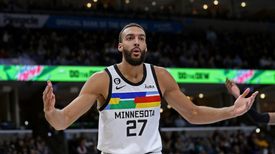T-Wolves center Gobert says NBA refs helping stars win