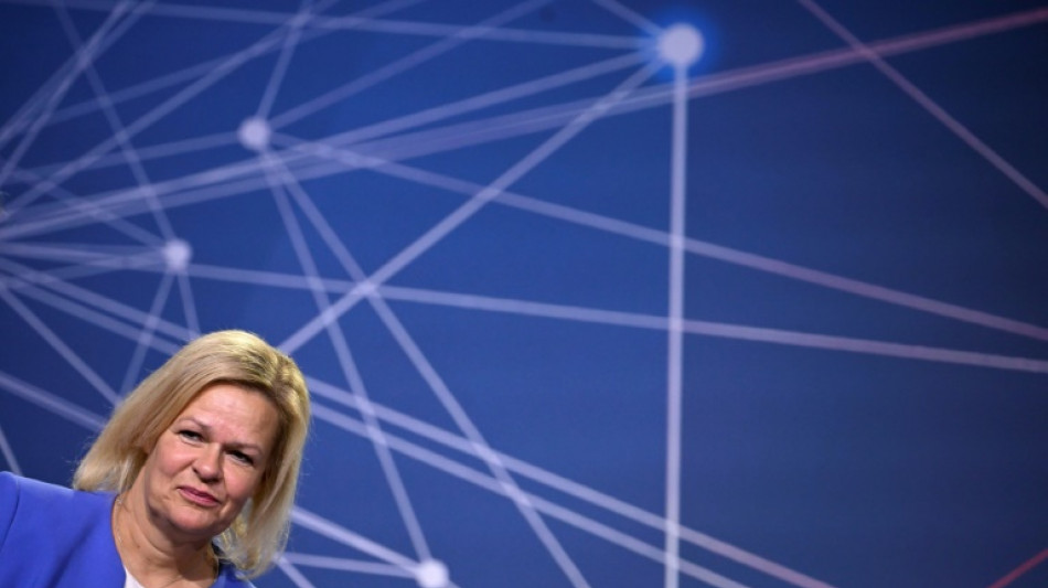 Faeser sieht "gro&szlig;e Probleme" mit Gewaltbereitschaft mancher Migranten 