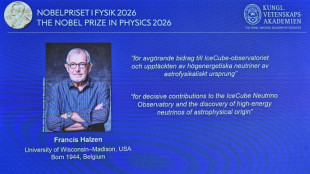 Physik-Nobelpreis geht an belgischen Astrophysiker Francis Halzen 