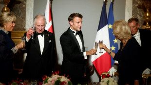 Staatsbankett im Schloss Versailles f&uuml;r Charles III. und Camilla 