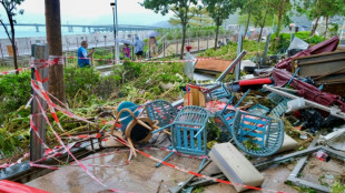 Hong Kong's coastal businesses pick up pieces after typhoon