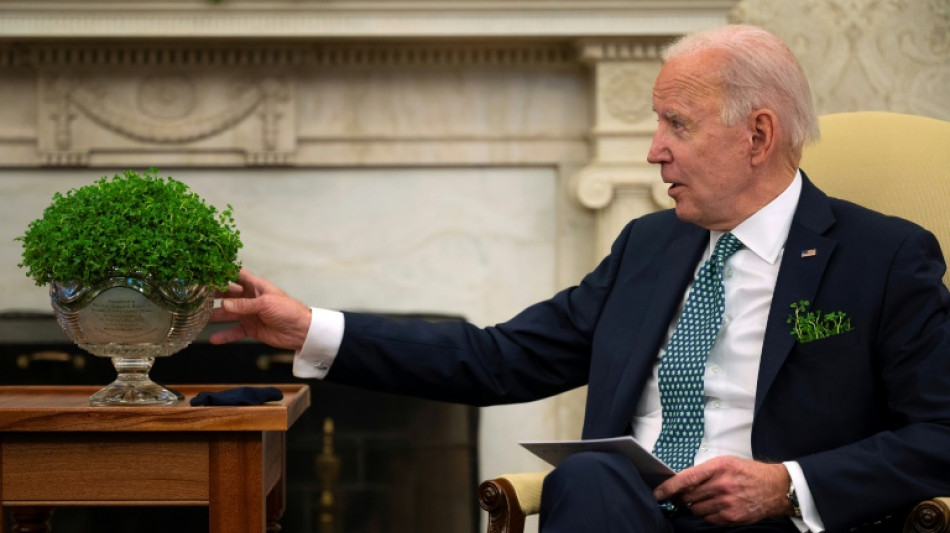Biden celebrar&aacute; el D&iacute;a de San Patricio con el primer ministro irland&eacute;s