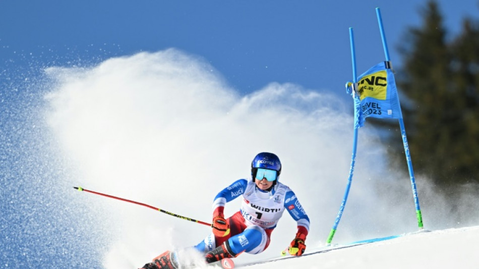 Mondiaux de ski alpin: Shiffrin domine la 1re manche du g&eacute;ant devant Worley
