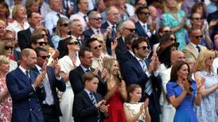 Wimbledon: William, Kate e figli in tribuna, c'&egrave; anche re Felipe