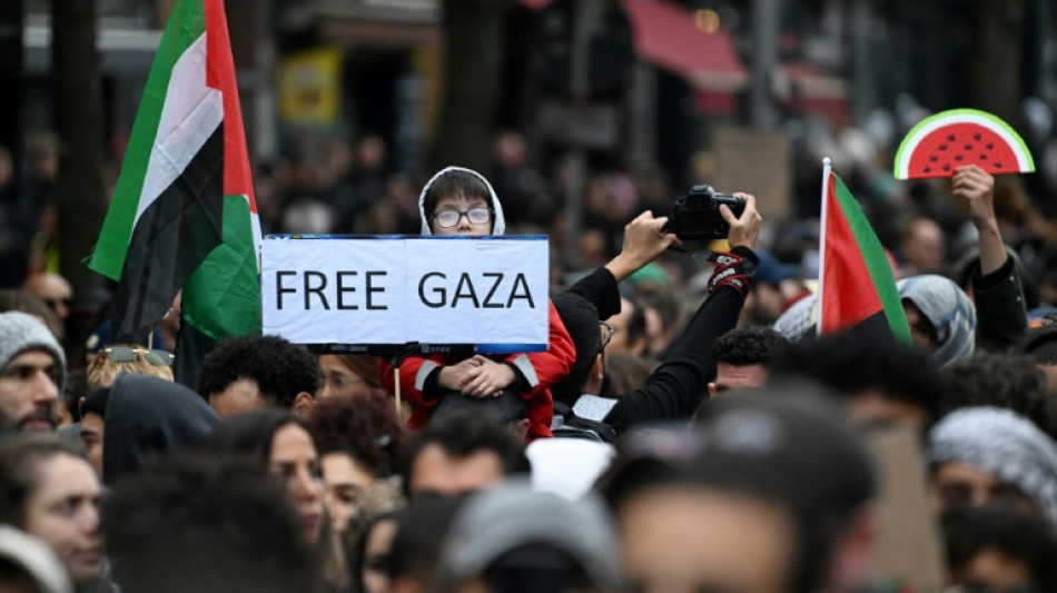 Manifesta&ccedil;&otilde;es no mundo em apoio &agrave; Gaza, um ano ap&oacute;s o 7/10