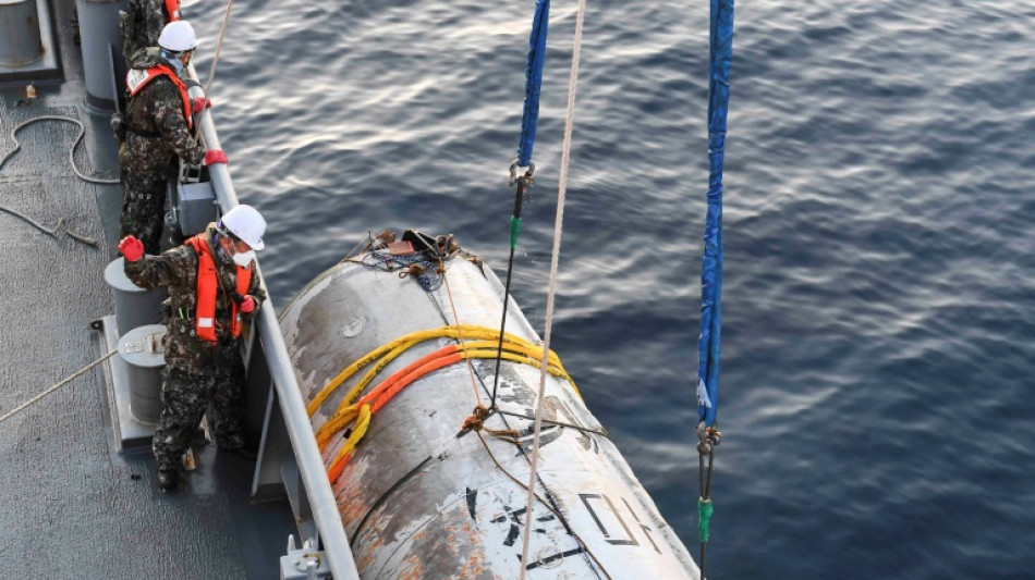 Seoul military salvages North Korea's space rocket wreckage