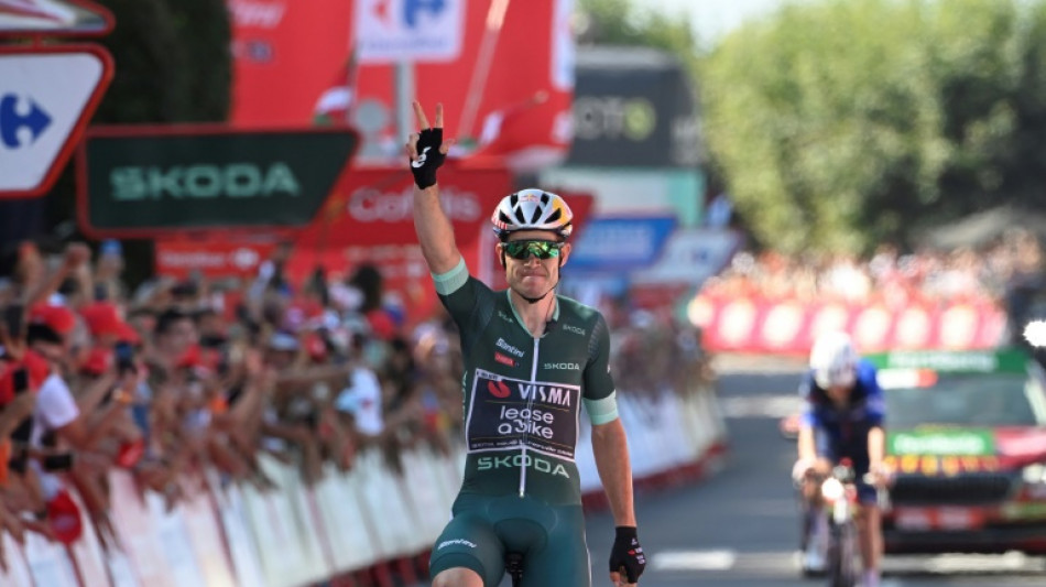 Tour d'Espagne: troisi&egrave;me victoire d'&eacute;tape pour Van Aert, Pacher deuxi&egrave;me