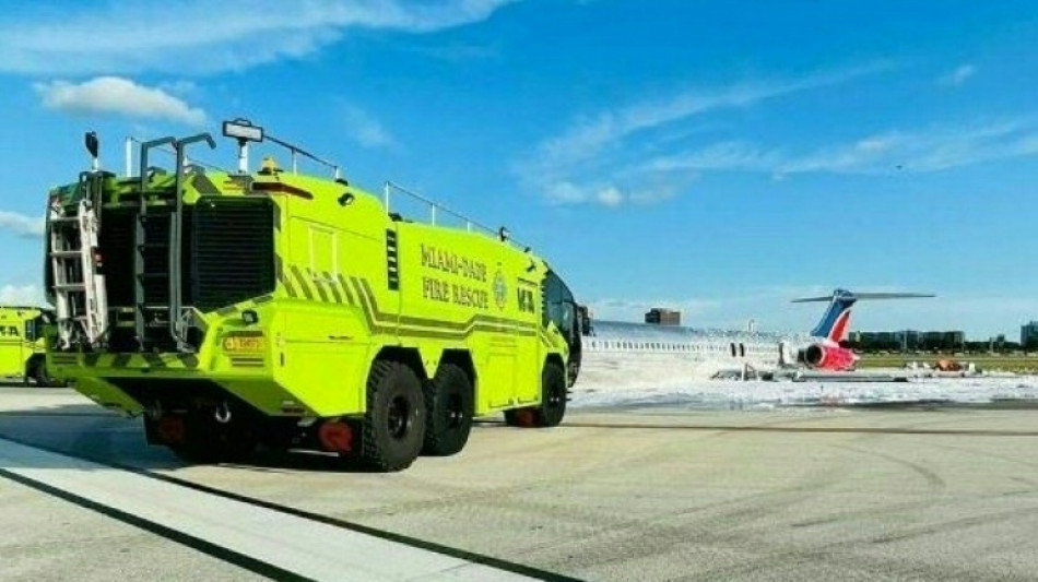 Un avion prend feu lors de son atterrissage &agrave; Miami, 3 bless&eacute;s