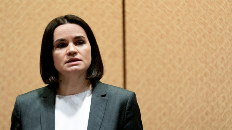 Exiled opposition leader calls on Belarus to break with Russia