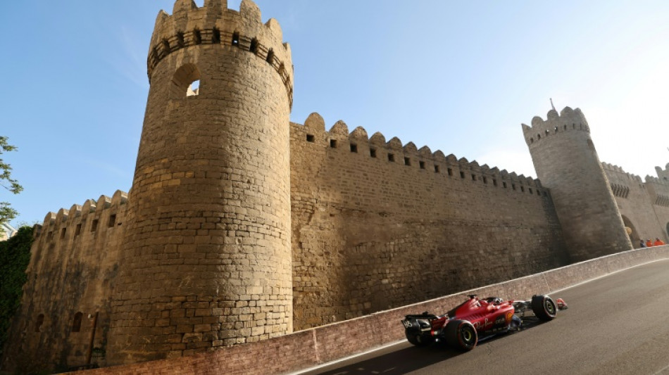 Ferrari's Leclerc denies Verstappen to nail pole again in Baku