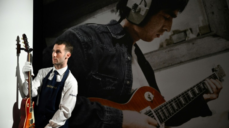 Musique: une guitare de Noel Gallagher (Oasis) vendue aux ench&egrave;res plus de 130.000 livres