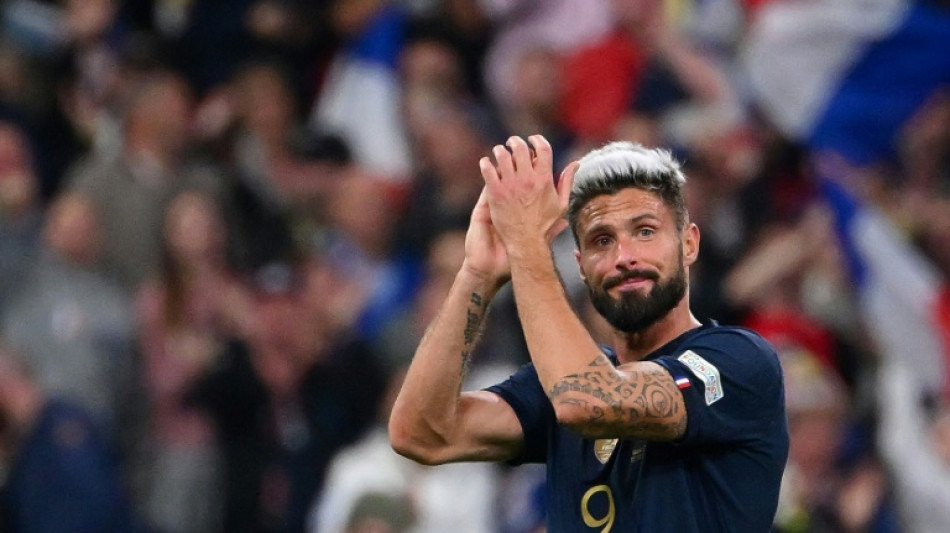 Bleus: l'app&eacute;tit de Giroud, les "miettes" de Deschamps