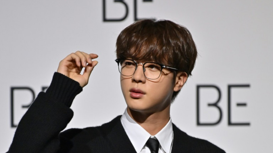 Cor&eacute;e du Sud: la star de BTS Jin part &agrave; l'arm&eacute;e le 13 d&eacute;cembre