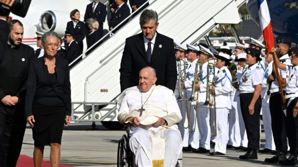 Le pape Fran&ccedil;ois arriv&eacute; &agrave; Marseille pour une visite de deux jours consacr&eacute;e notamment aux migrants