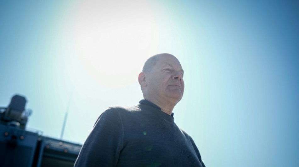 Kanzler Scholz zu Besuch bei Gro&szlig;man&ouml;ver "Air Defender 2023"