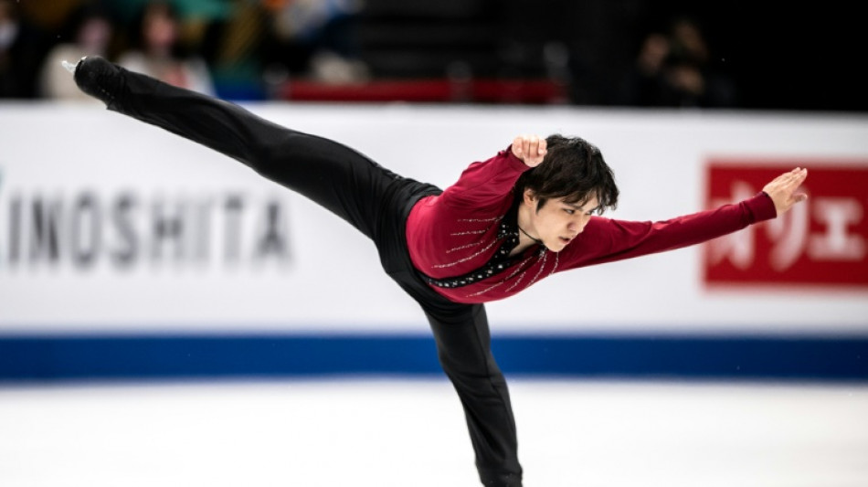 Japan's Uno digs deep to take lead at skating worlds