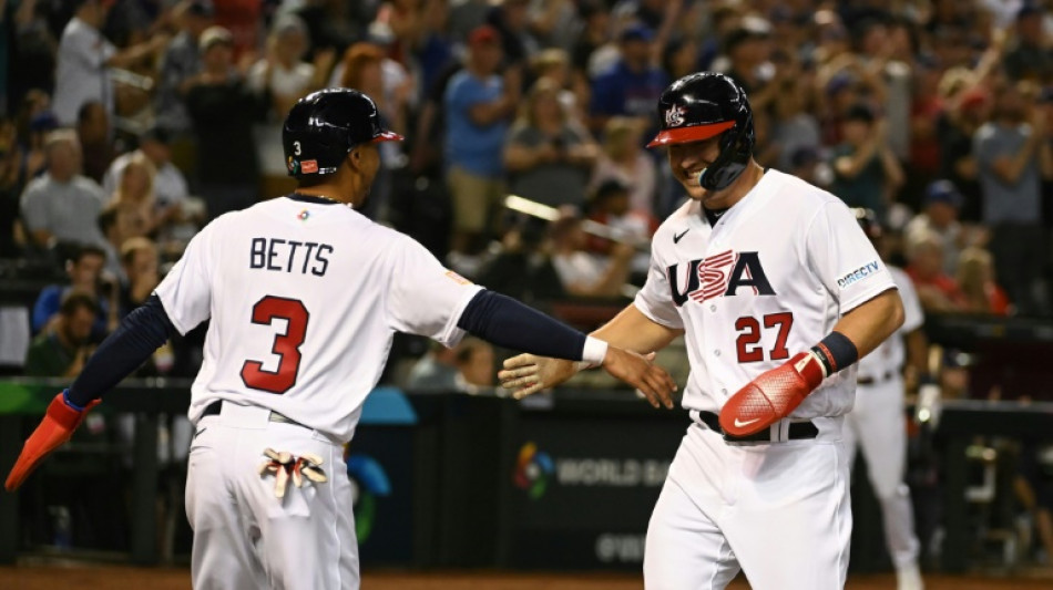 Trout blast puts US back on track at World Baseball Classic