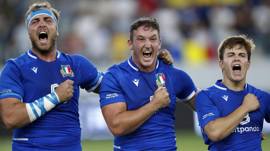 6 Nazioni: Lamaro 'ora l'Italia &egrave; vista in maniera diversa'