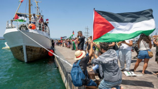 Israel f&auml;ngt Boot pro-pal&auml;stinensischer Aktivisten vor Gazastreifen ab
