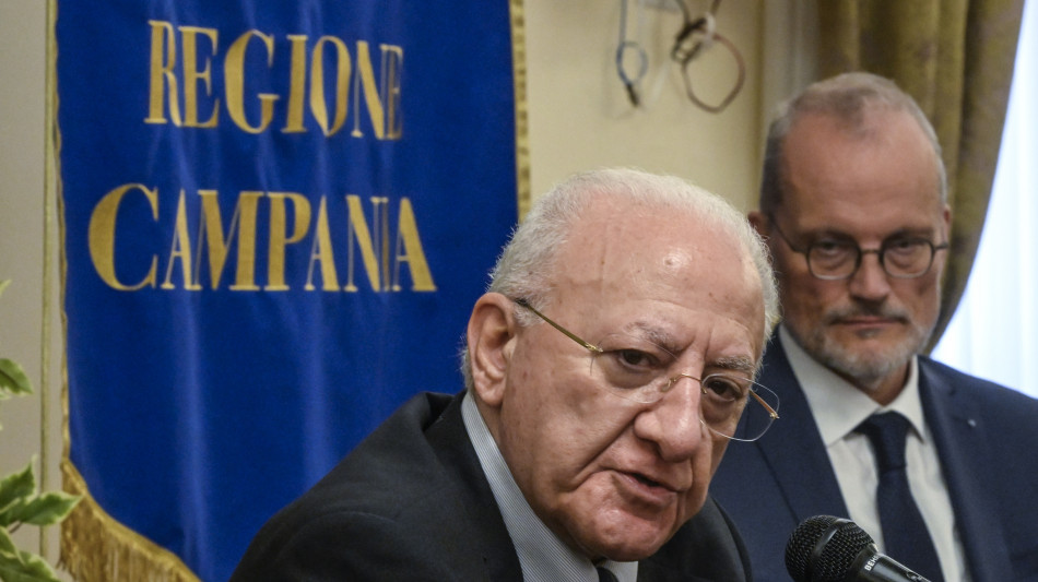 De Luca, America's Cup evento segreto, Regione &egrave; fuori da sempre