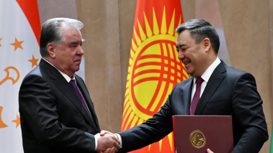 Le Kirghizstan et le Tadjikistan ent&eacute;rinent un accord crucial pour l'Asie centrale