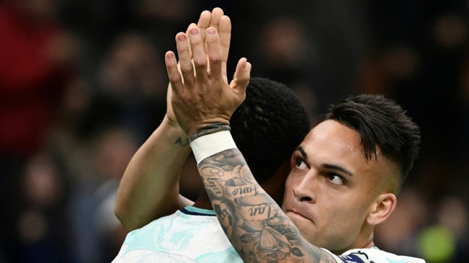 Inter cut Napoli's massive Serie A lead with Lecce win