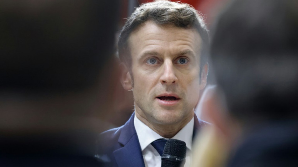 Macron sagt Georgien und Moldau Unterst&uuml;tzung im Fall russischer Aggression zu