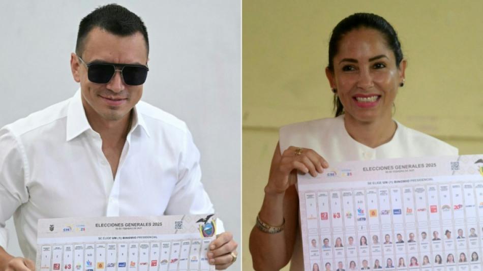 Noboa lidera escrutinio de las presidenciales en Ecuador