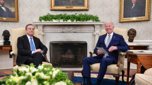 A Washington, Draghi et Biden vantent leur unit&eacute; face &agrave; la Russie
