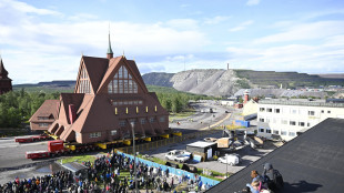 Chiesa spostata per intero in Svezia arrivata a destinazione