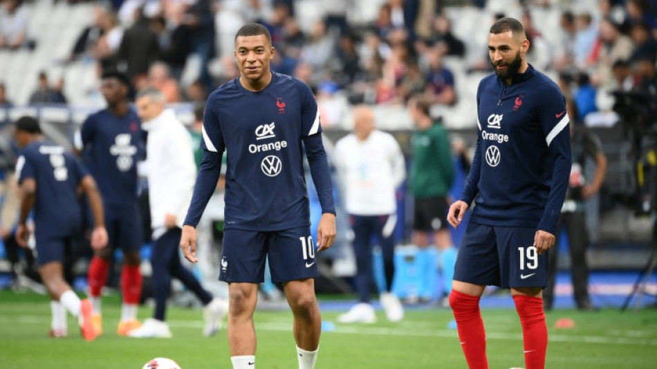 Ligue des nations: Benzema et Mbapp&eacute; rempla&ccedil;ants pour Croatie-France