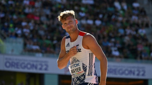 Euro d'athl&eacute;tisme: Kevin Mayer abandonne le d&eacute;cathlon apr&egrave;s la premi&egrave;re &eacute;preuve