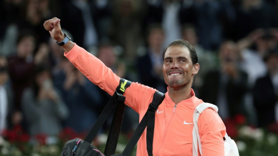 Tennis - "Gracias Rafa": Nadal fait ses adieux &agrave; Madrid 