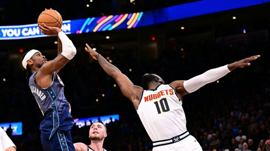 NBA: Le Thunder c&eacute;l&egrave;bre le retour de Gilgeous-Alexander et bat les Nuggets en prolongation