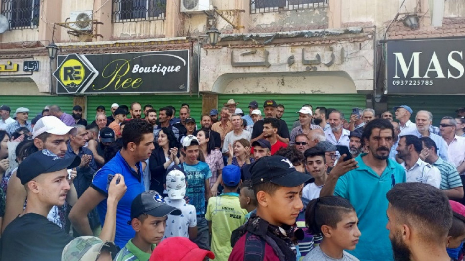Hunderte protestieren in Syrien wegen schlechter Lebensbedingungen