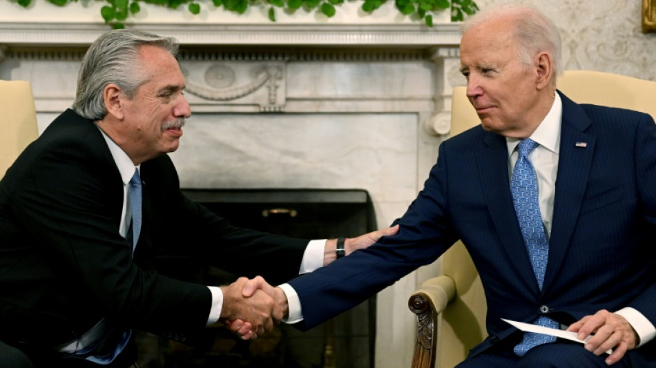Biden, Argentine president affirm 'economic integration'